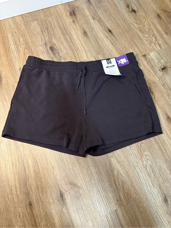 Member's Mark Pants - Members Mark Women’s Sand Wash Shorts NWT Size XXL Gray Drawstring Lounge Casual
